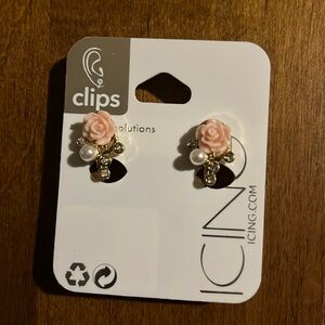Clip on earrings